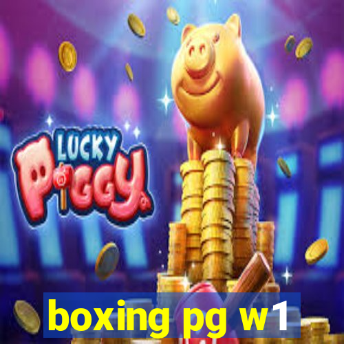 boxing pg w1